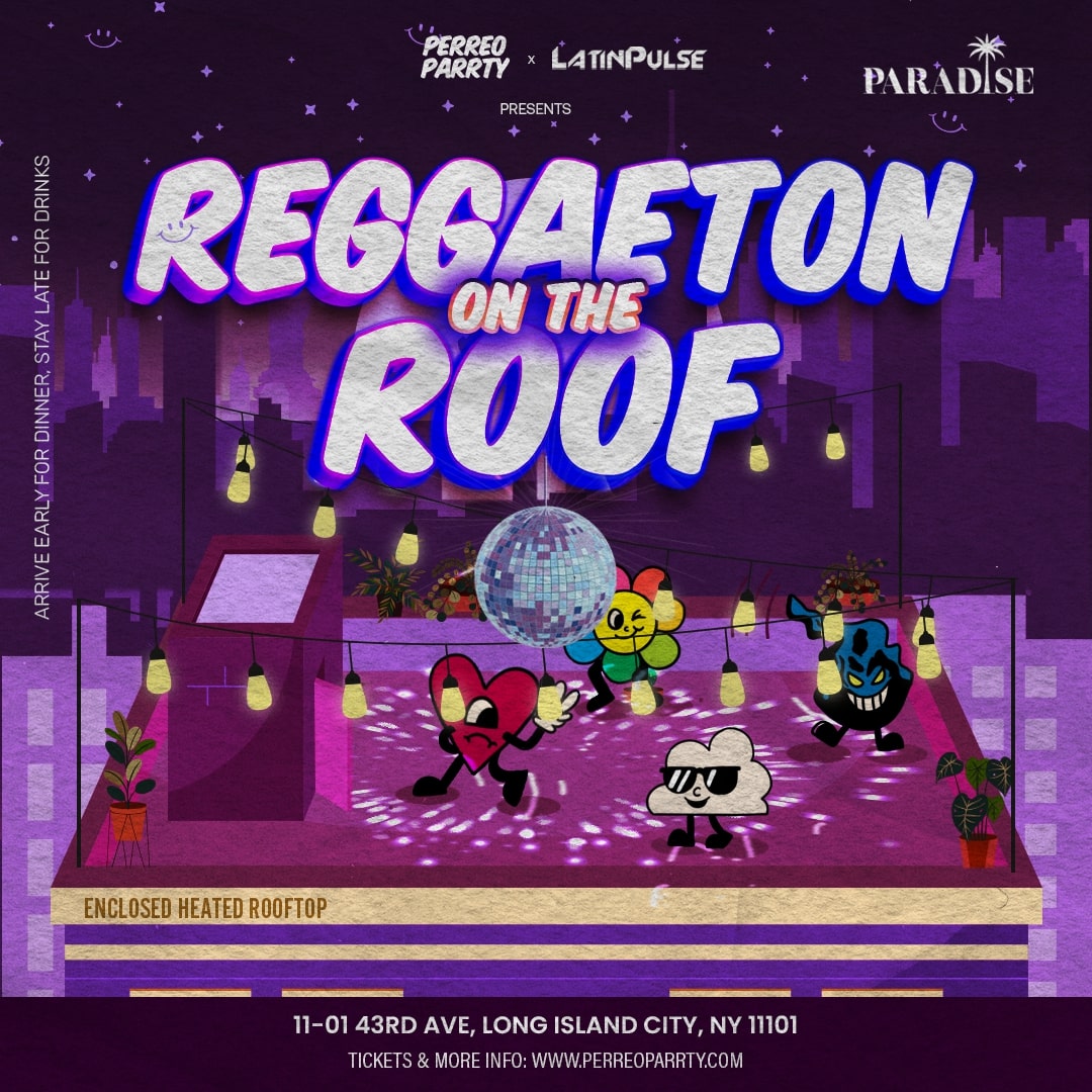 Reggaeton on the Roof - Latin Dance Party Rooftop with NYC Skyline Views