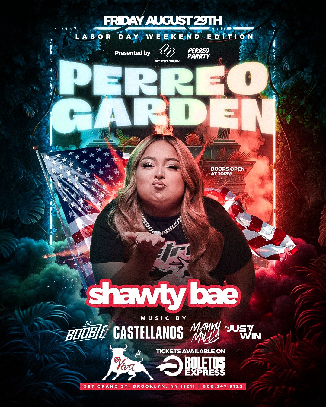 PERREO GARDEN HOSTED BY SHAWTY BAE