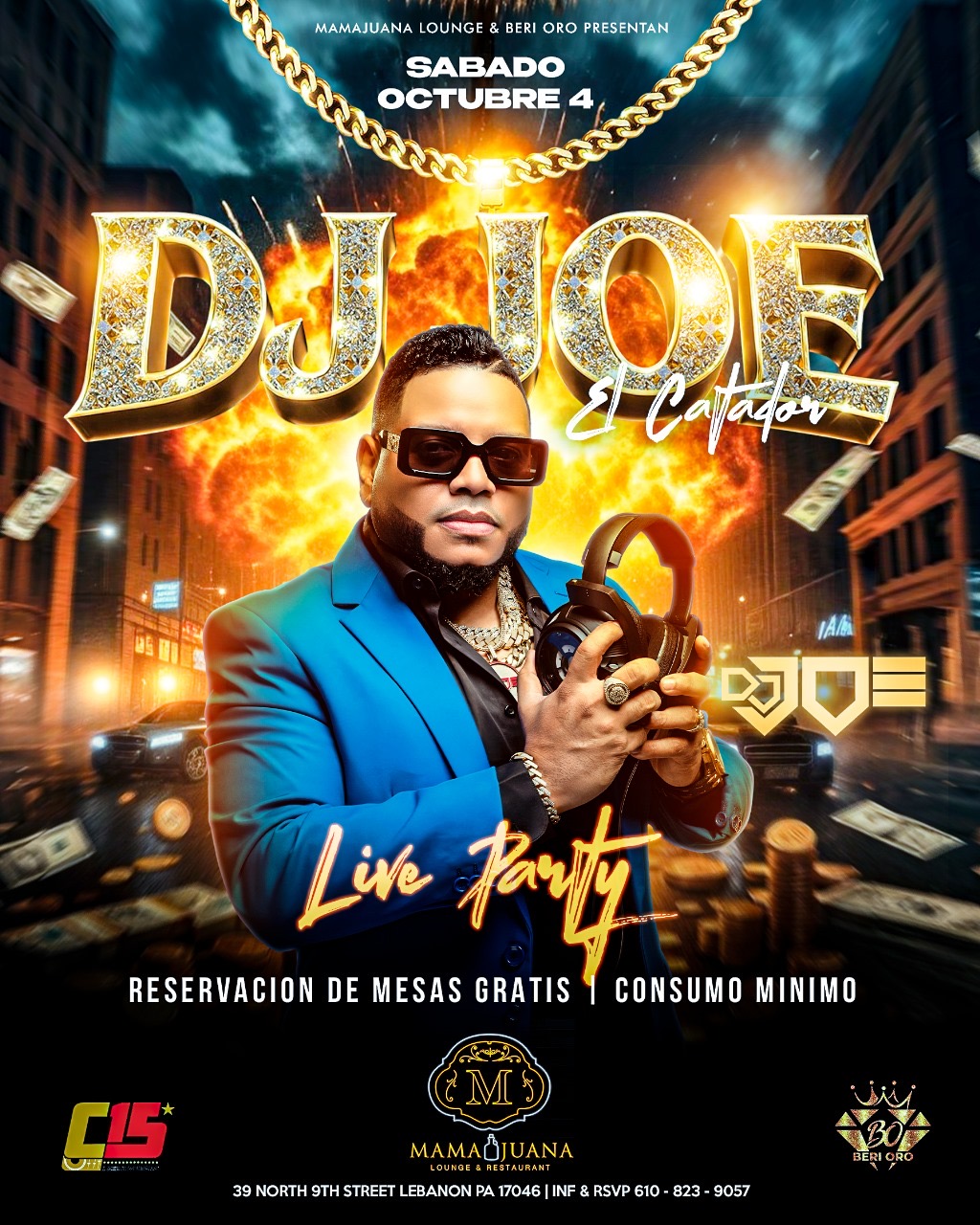 Buy tickets for DJ JOE LIVE EL CATADOR PARTY DJ JOE LIVE EL CATADOR PARTY