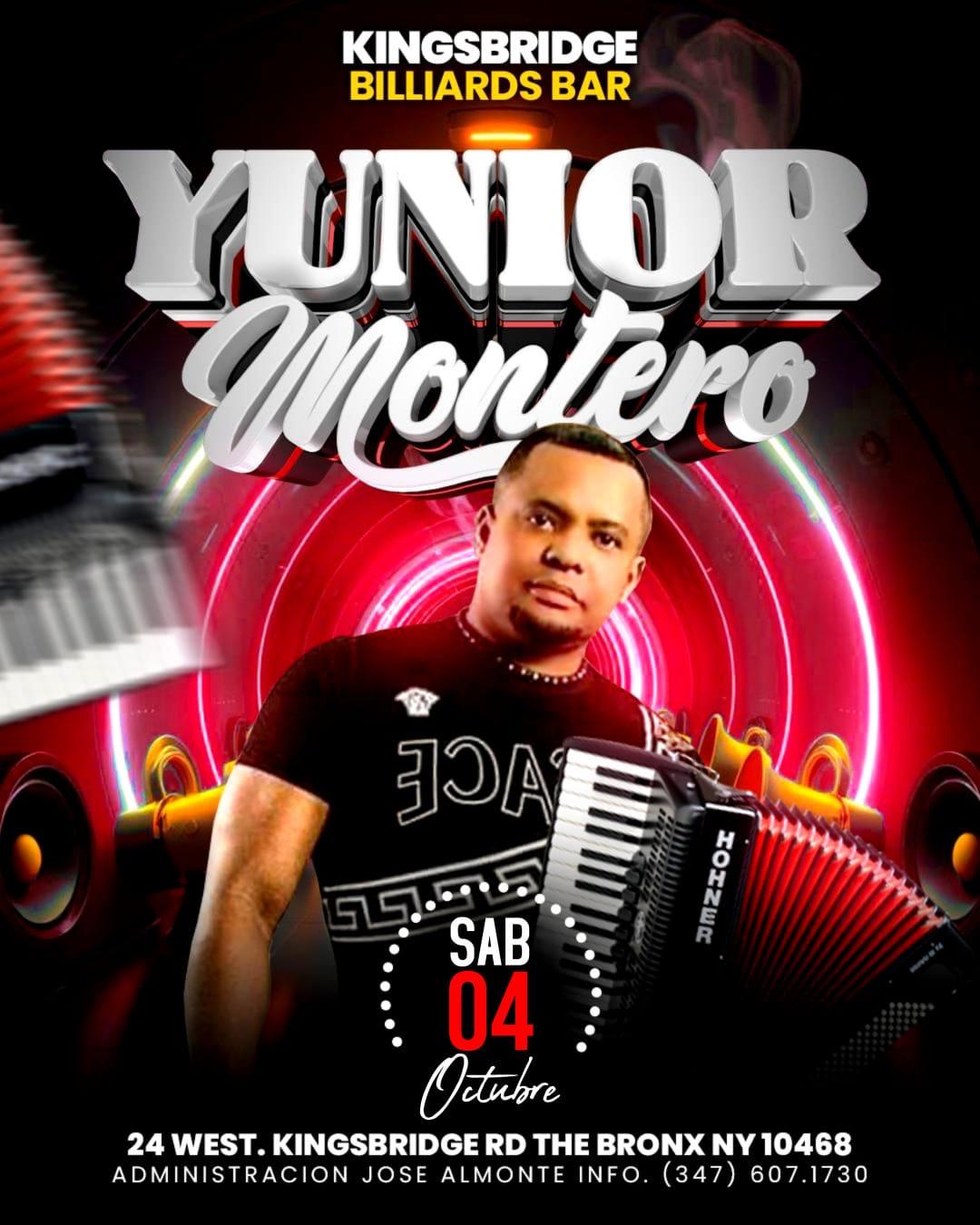 Buy tickets for YUNIOR MONTERO YUNIOR MONTERO