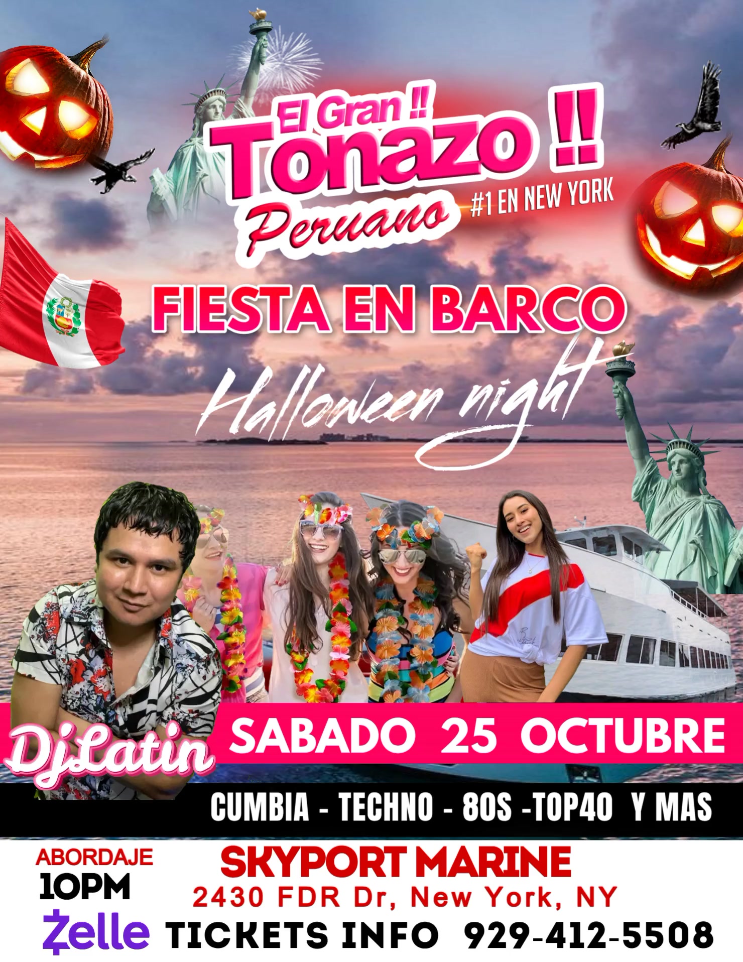 GRAN BARCO PERUANO EN NY