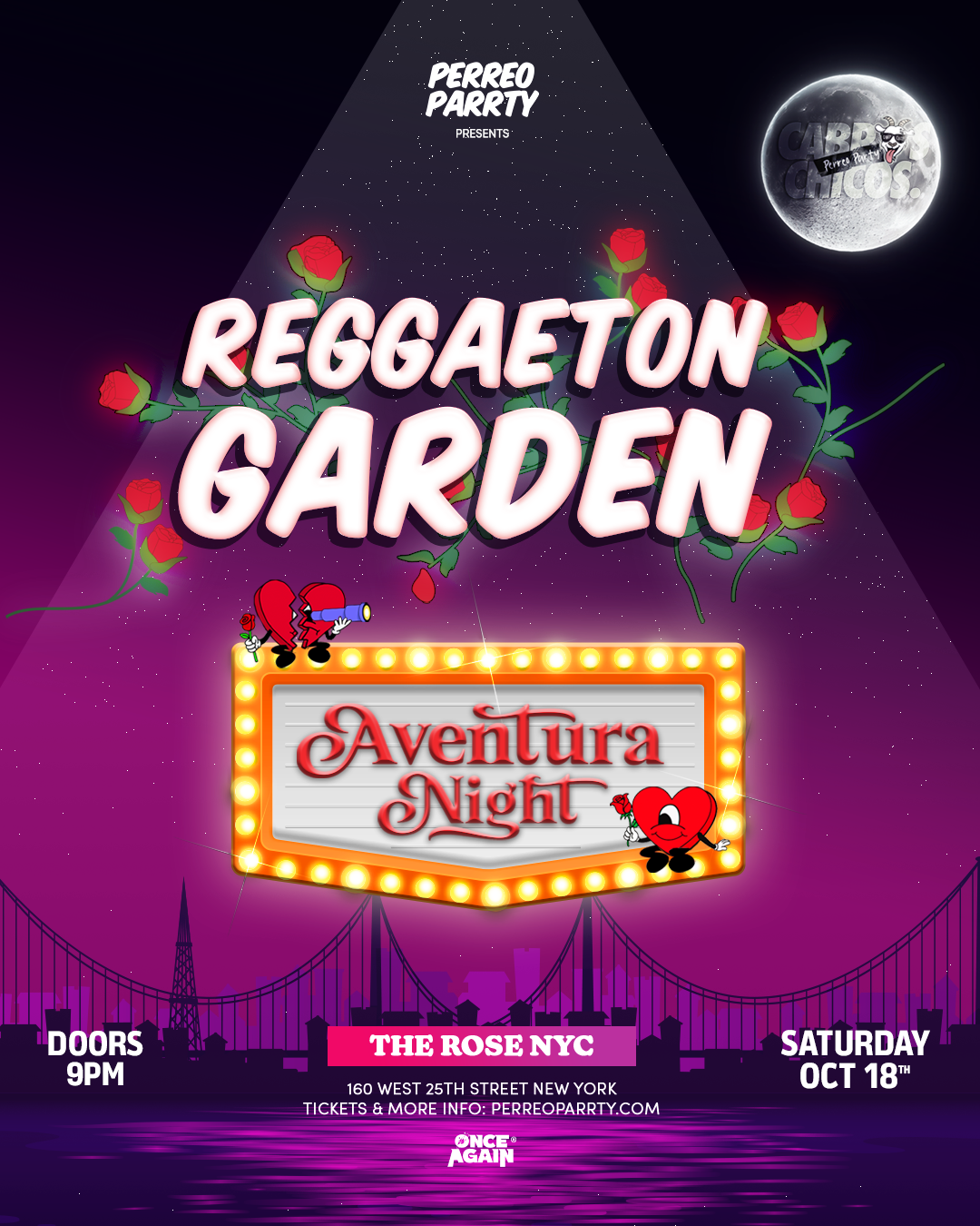 Aventura Night - Latin Dance Party at The Chelsean New York Hotel