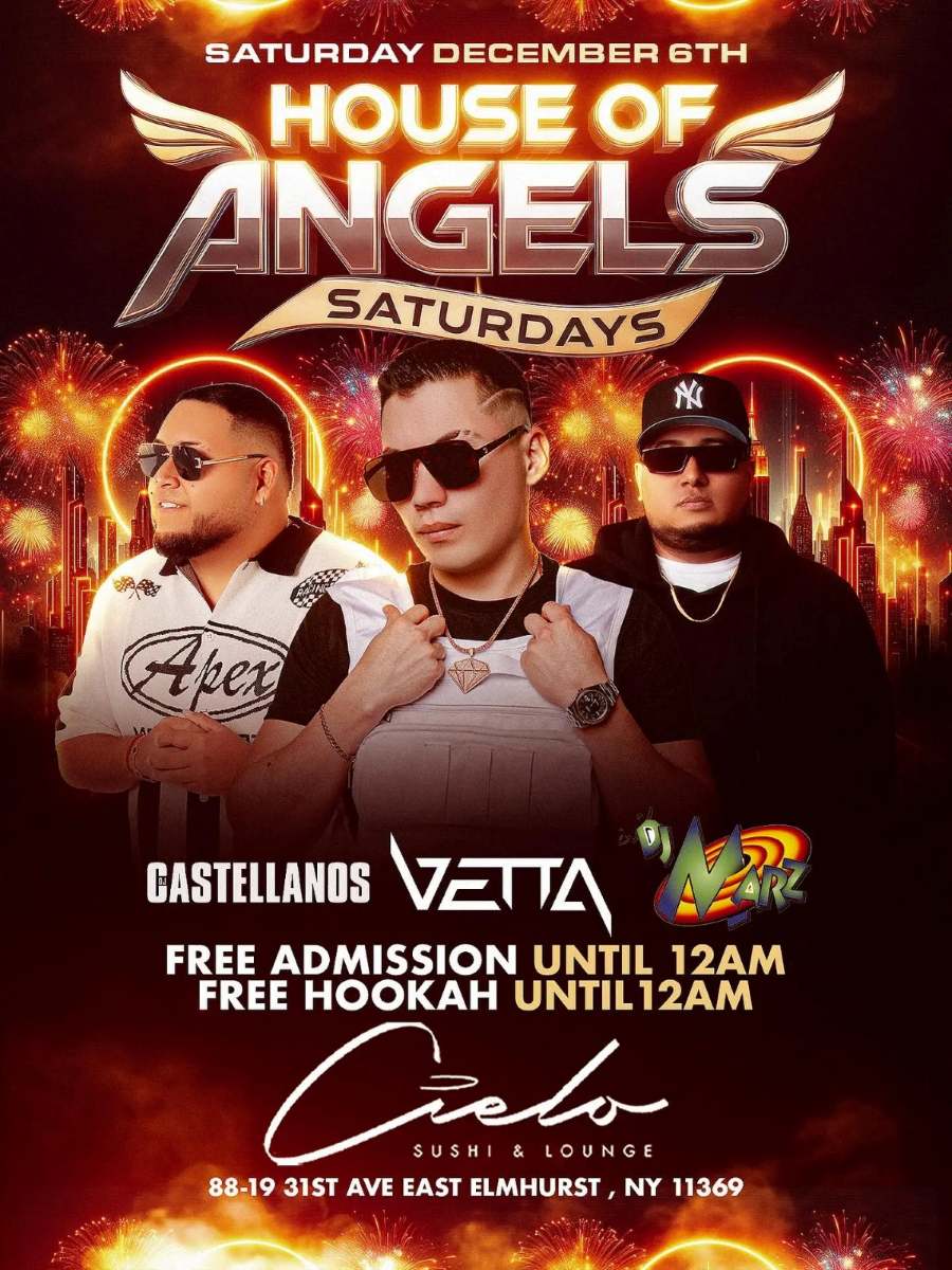 House of Angels Saturdays – Saturday, Dec 6th at Cielo Lounge