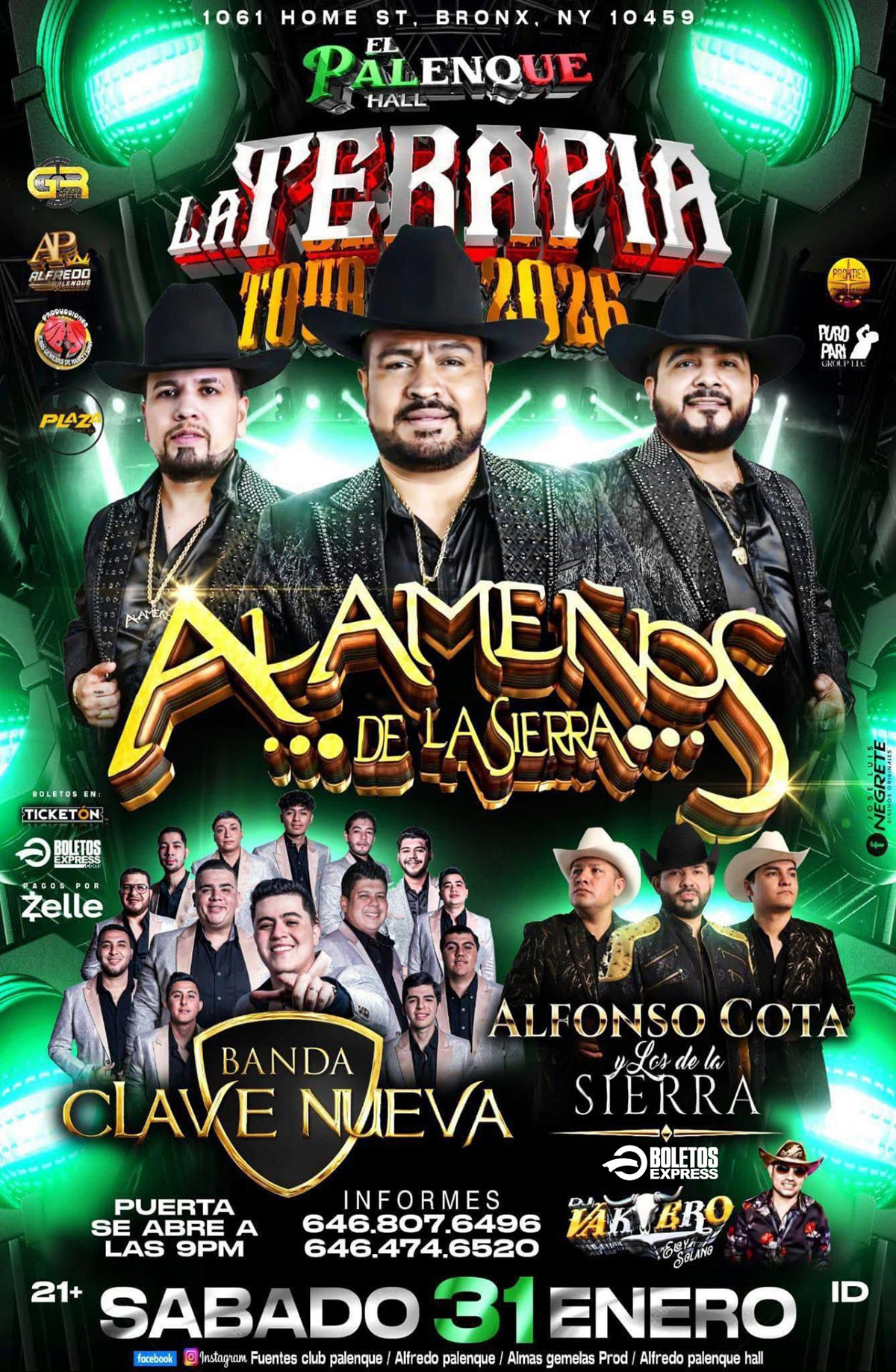 Buy tickets for LA TERAPIA TOUR 2026 LA TERAPIA TOUR 2026