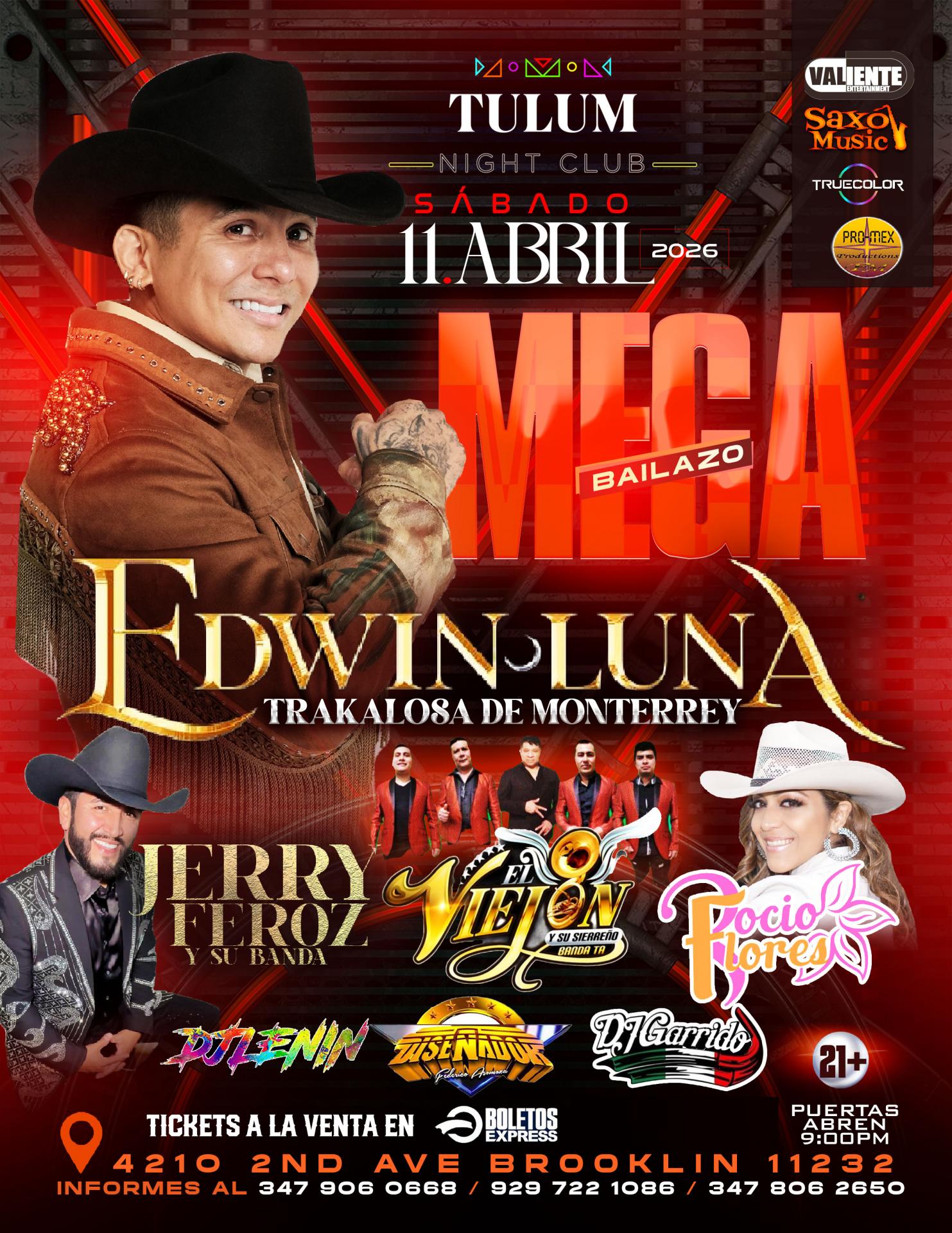 EDWIN LUNA | JERRY FEROZ | EL VIEJON | ROCIO FLORES
