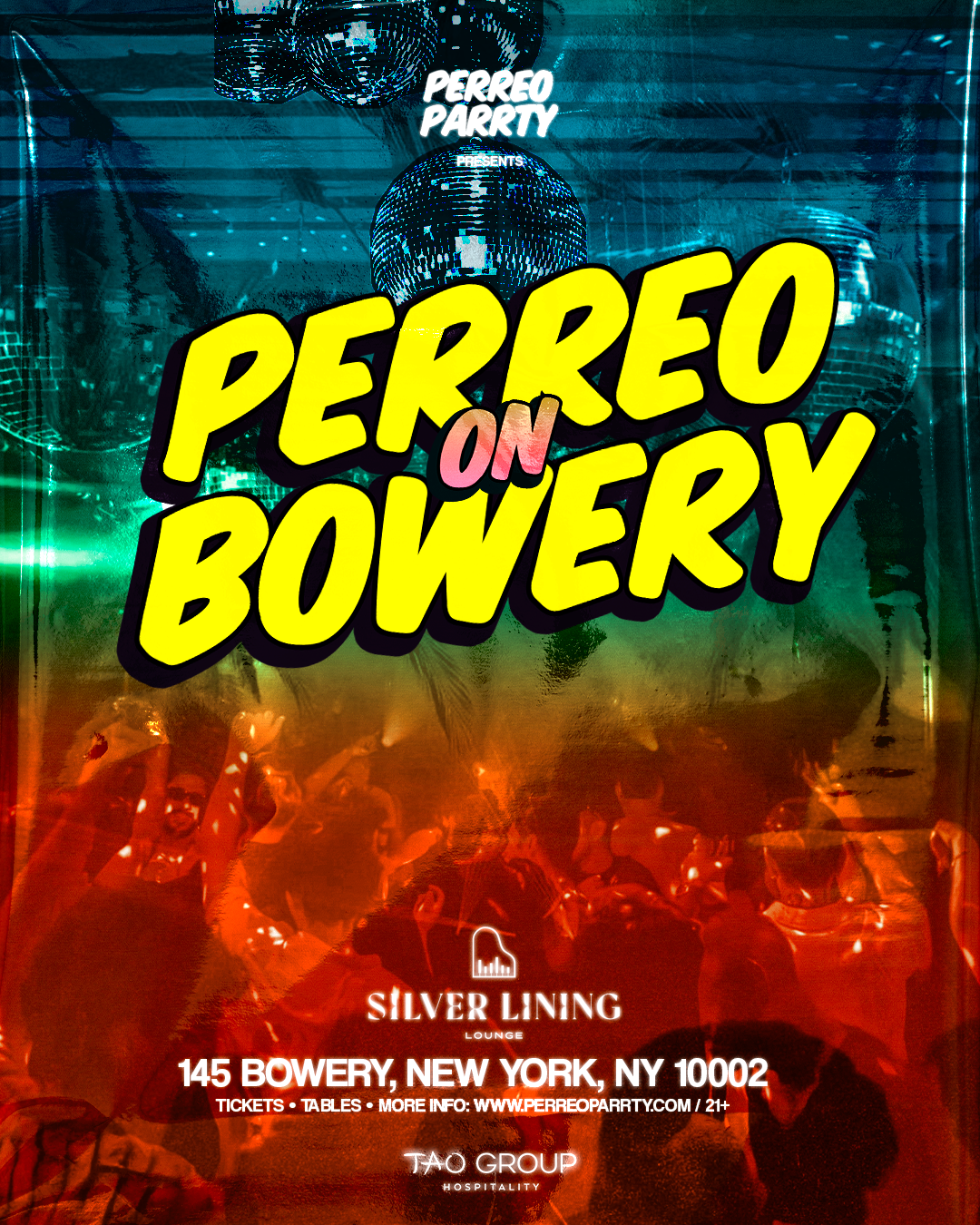 PERREO ON BOWERY - Latin & Reggaeton Party at Downtown NYC