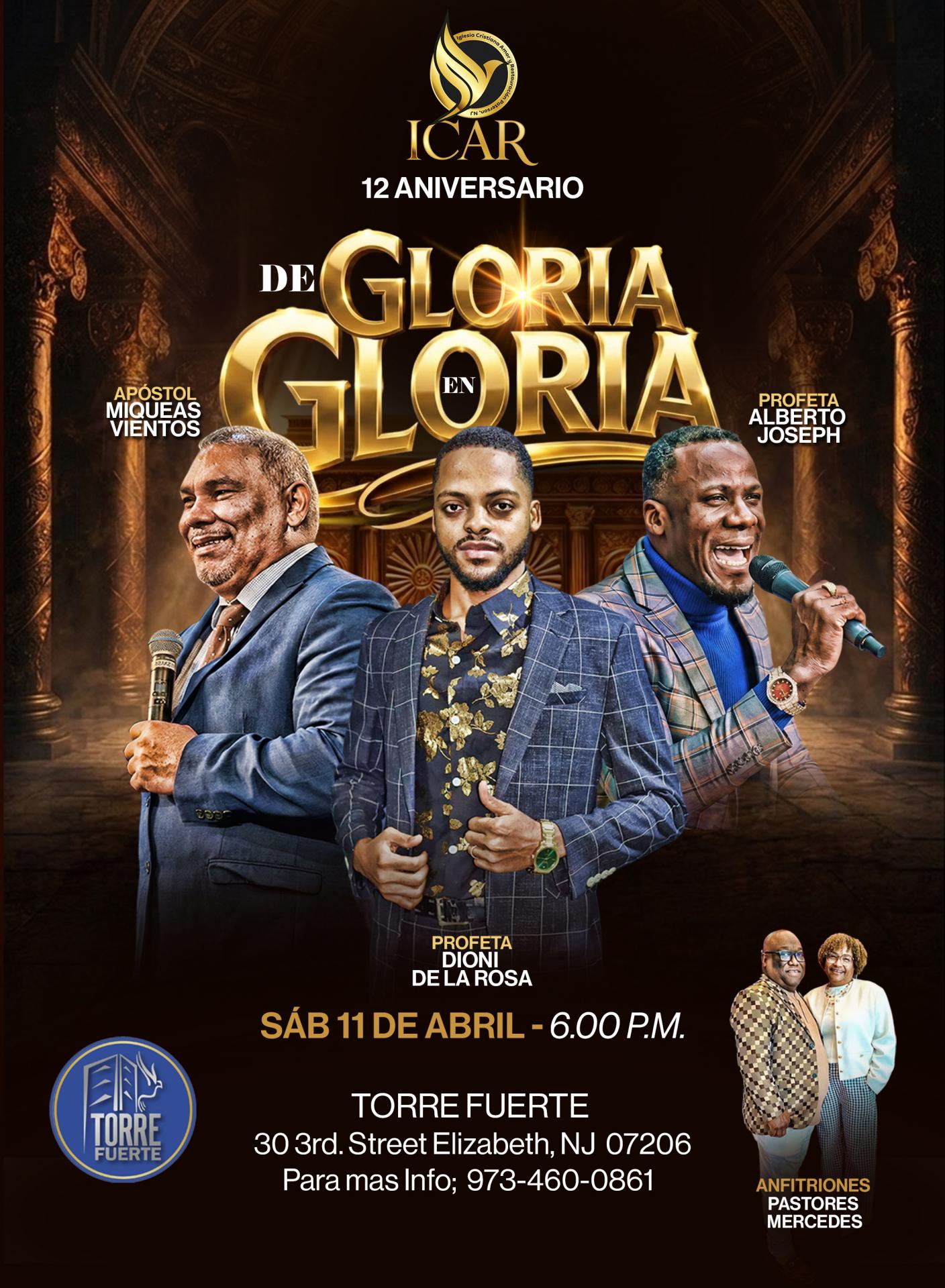 Buy tickets for DE GLORIA EN GLORIA DE GLORIA EN GLORIA