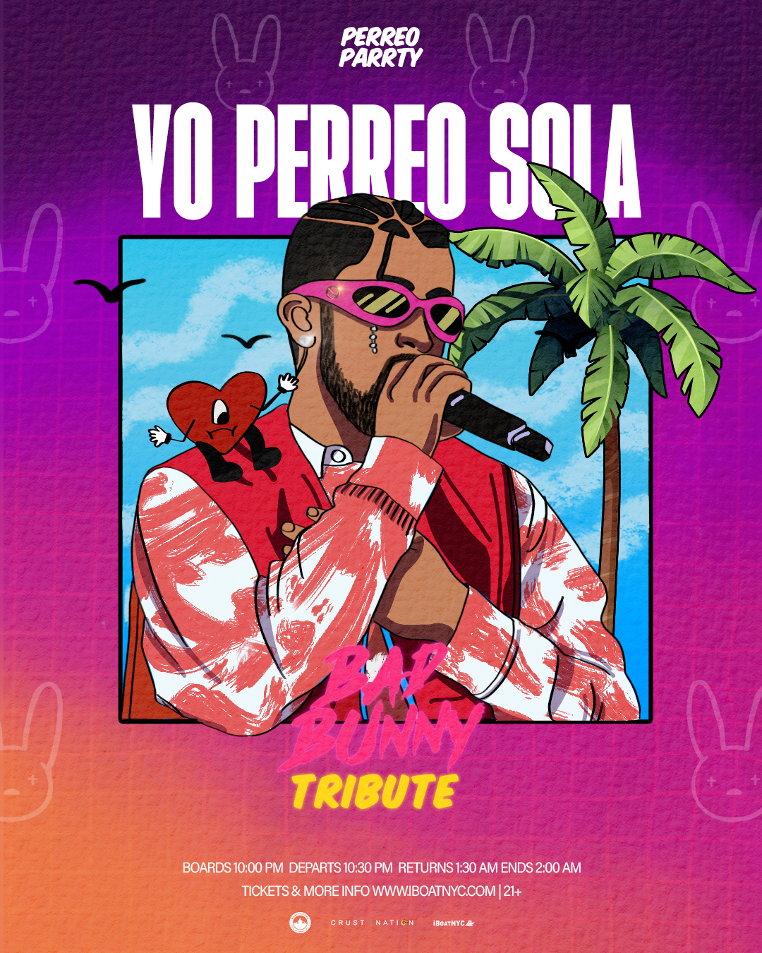 BENITO BOAT TRIBUTES: Yo Perreo Sola Summer Opening Yacht Cruise Party