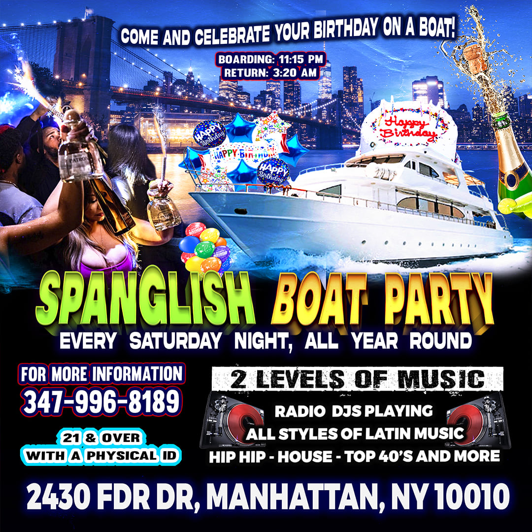 Spanglish Boat Party
