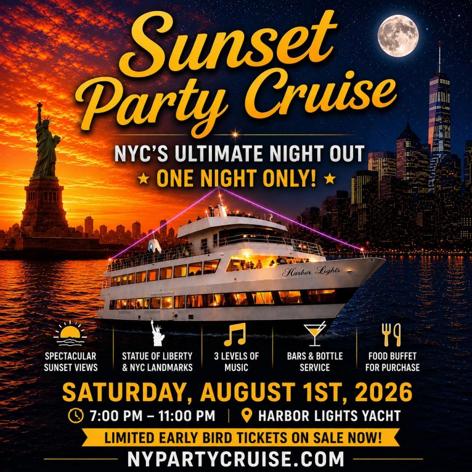 NYC Sunset Party Cruise