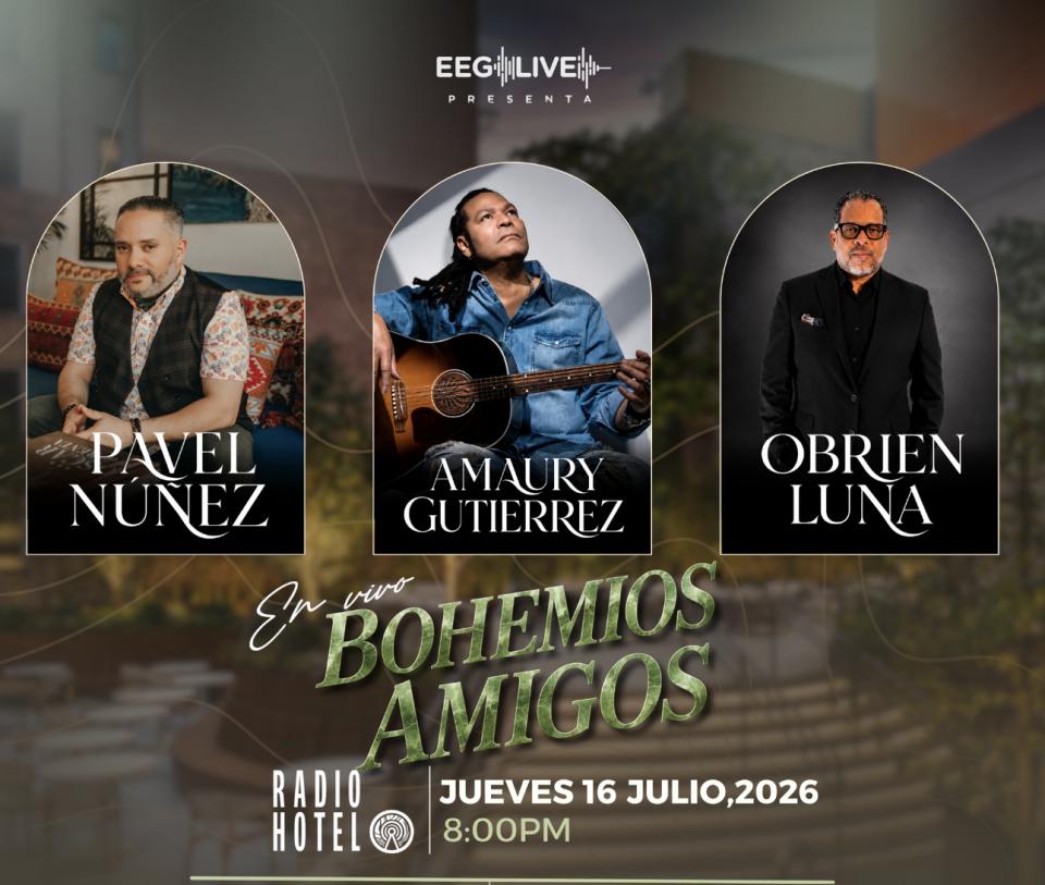 Buy tickets for Pavel Nunez, Amaury Gutierrez & Obrien Luna Pavel Nunez, Amaury Gutierrez & Obrien Luna