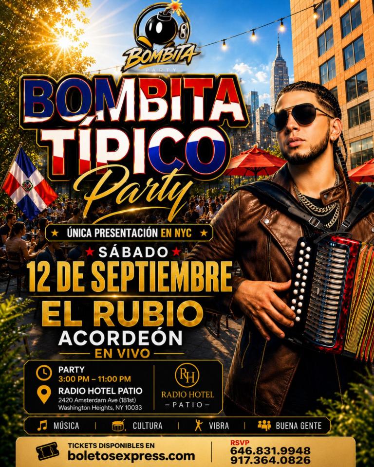 El Rubio Acordeon Bombita Party